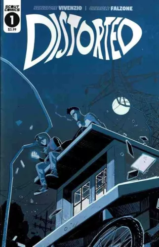 SCOUT - DISTORTED #1 - OPTIONED FOR TELEVISION - NM - GEMINI