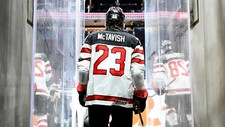 Mason McTavish Team Canada 11x14 unsigned photo