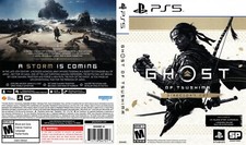 Ghost of Tsushima: Director's Cut PS5  Box Art Case Insert Cover Only 