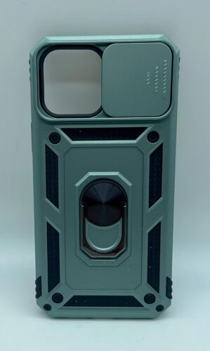 Hybrid Hard Case With Camera Lens Cover & Kickstand For iPhone 13 Pro Max 6.7”