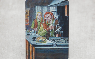 Fyndhorn Kitchen Elves |  MTG Satirical Fan Art Irinocally