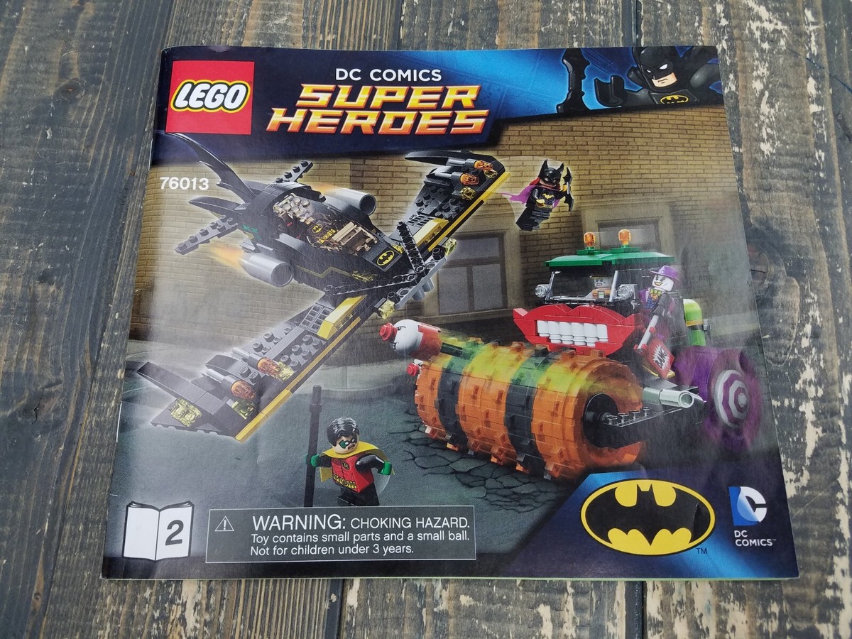 LEGO DC Comics Super Heroes #76013 INSTRUCTIONS BOOK MANUAL # 2