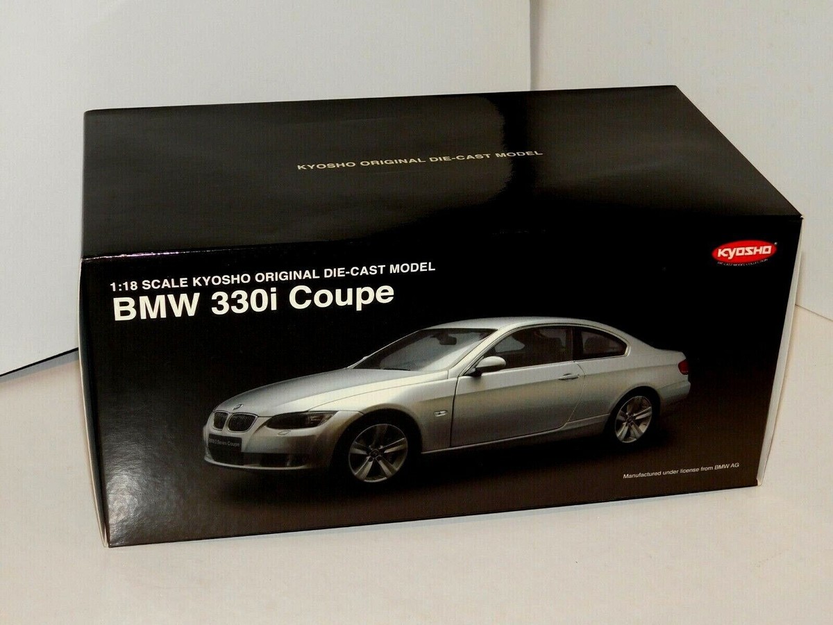 BMW E92 3 Series/3er 330i Coupe 2007 SILVER KYOSHO 08735S 1