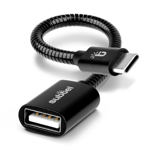USB C Host Kabel für Xiaomi Pad 6 OTG Stecker On The Go Aluminium schwarz - Bild 1 von 7