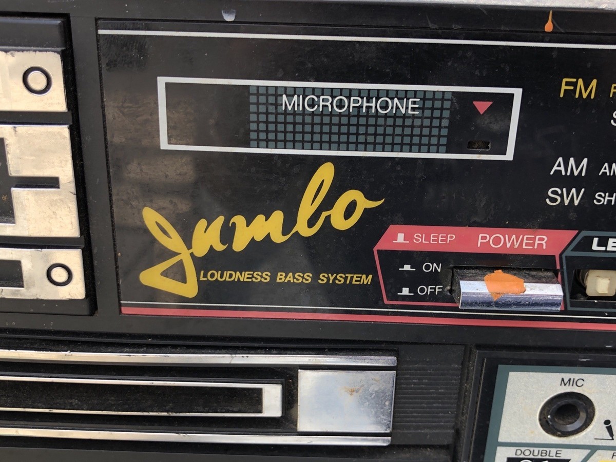 LASONIC[ラソニック] TRC-975 ラジカセ LASONIC TRC-975 Boombox Stereo Radio Cassette Player