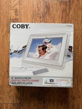 Coby DP888 Digital Photo Frame 8" with MP3 Player