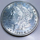 1886-S Morgan Silver Dollar Beautiful High Grade Coin Rare Date