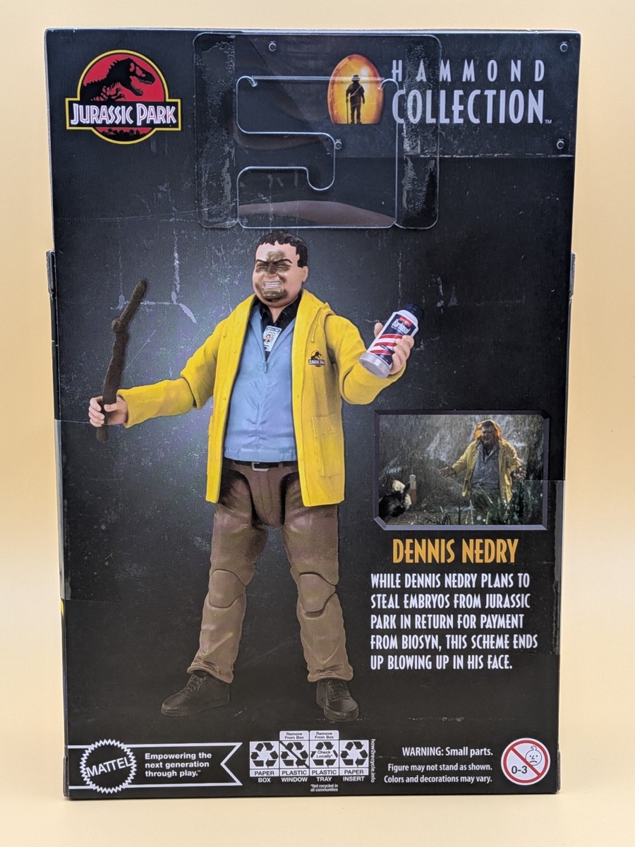 toytoytoy 様ご成約Dennis Coffey+ B.Encounter Mattel Jurassic Park Hammond Collection Dennis Nedry HLT51 MINT | eBay