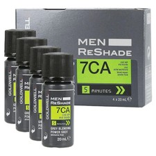 Goldwell Men ReShade Grey Blending Power Shot 4x 20 ml 7CA Cool Ash Mid Blonde