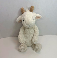 Jellycat Cream Goat Plush Stuffed Animal Small 6-14 in JCINC4520
