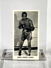 1938 FC Cartledge Boxing #48 John Henry Lewis Famous Prize Fighters NM / M