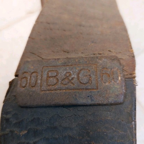 Alter Treibriemen ca. 6,6 m Lang Antrieb Flach Lederriemen Transmissionsriemen - Bild 1 von 17
