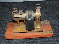 J.H. Bunnell & Co Antique Telegraph Sounder Morse Code
