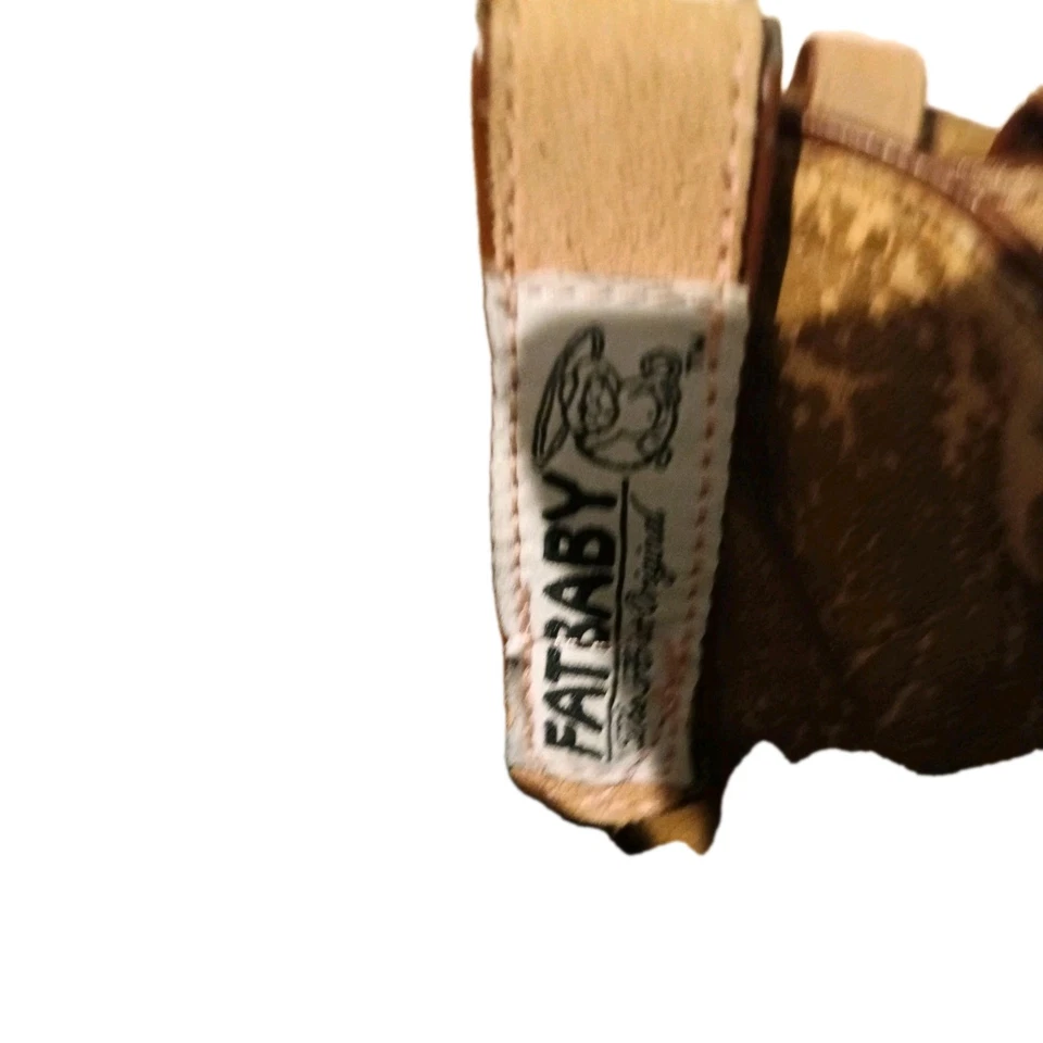 ARIAT Fatbaby Pink Suede Embossed Gator Studded Stockman Cowboy Boots Size 6 B - Image 4 of 4