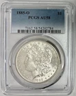 1885-O Morgan Silver Dollar, PCGS AU-58