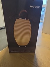 Kooduu Synergy 35 Tragbare Lautsprecherlampe Weinkühler LED-Licht Bluetooth OVP 