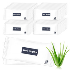 Individual Hand Wipes, Wet Wipes Individually Wrapped 100 Pack, Clean Hands Quic