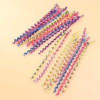 24 Pcs Farbige Haarspangen Haarschmuck MäDchen FüR Kleine Zopf-Haarspangen