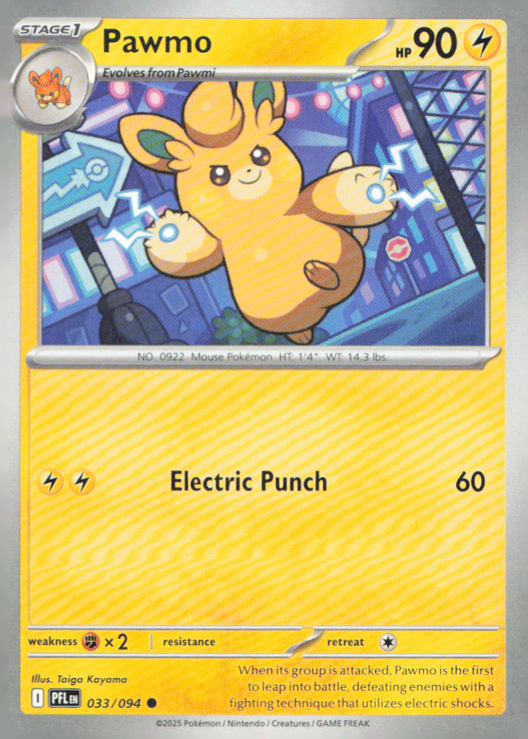 Pawmo Common ME02: Phantasmal Flames 033/094 NM