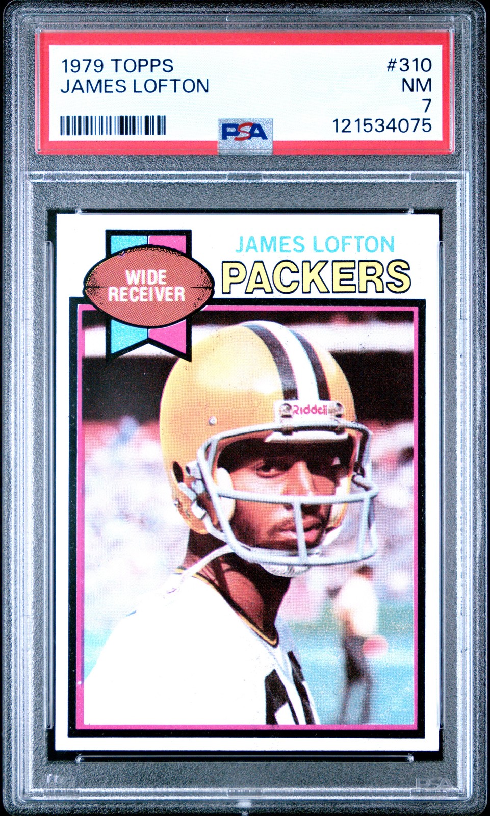 1979 TOPPS #310 JAMES LOFTON PSA 7