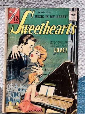 Chartlon Comics Sweethearts Issue #69 (Music in my Heart) (Ships Free)