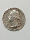 90% Silver 1964 Washington Quarter