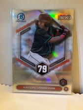 Kayson Cunningham 2026 Bowman Top 100
