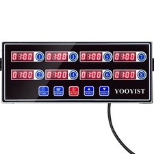 Precision Kitchen Timers for Cooking   8 Chan...