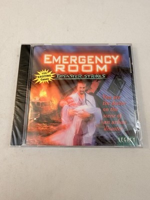 Emergency Room Disaster Life And Death Decisions Strikes Video Game NOS Sealed