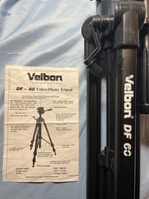 Velbon DF-60 Tripod W/3-Way Panhead / carry bag