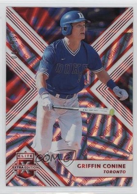 2018 Panini Elite Extra Edition Aspirations Red 40/150 Griffin Conine #51 2o7