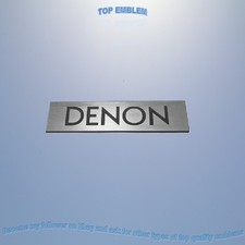 DENON various emblem badge replacament logo decal sticker aufkleber