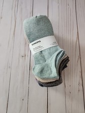 Sonoma 10 Pack Womens No Show Socks Fits Shoe Size 5-10 Colorful