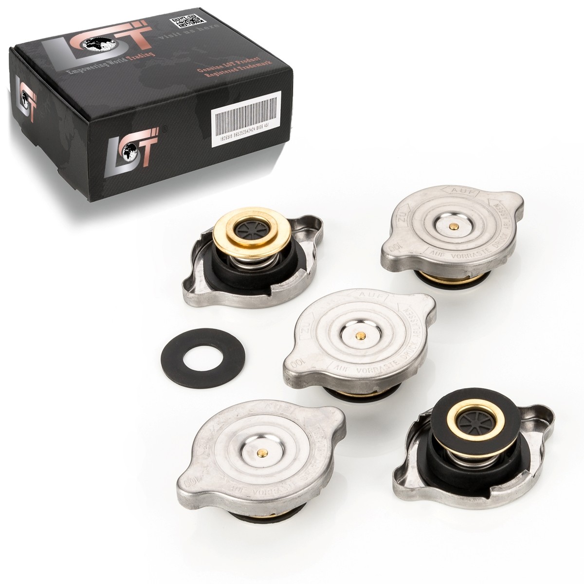 5x Radiator Cap 1.0 Bar for Workshops for MERCEDES E/S-CLASS