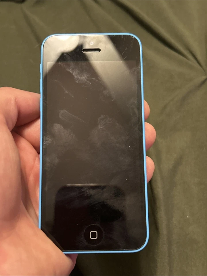 Apple iPhone 5c Blue - Image 2 of 2
