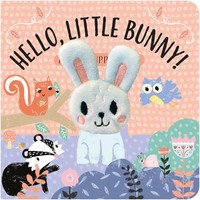 Hello Little Bunny! Finger Puppet Book - Novelty Book - G245Z