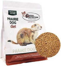 Prairie Dog Diet 18 lb. - Nutritionally Complete Staple Diet for Adult Prairie 4.18 per gallon