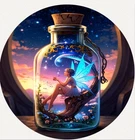 Hayleybug 1/2 oz Lantern of Wishes silver Round w/ COA POP 15