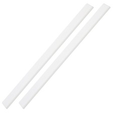 2 Pcs Rubber Squeegee Replacement Strips Window Squeegee Refill Wiper