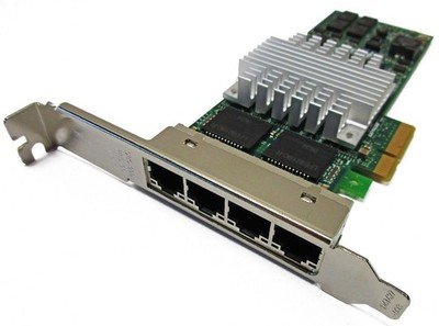     PRO/1000 PT QUAD PORT PCIe GIGABIT NIC HBA SERVER ADAPTER CARD 39Y6138 #tp