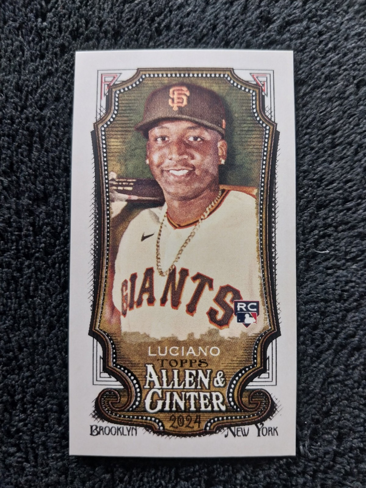 2024 Topps Allen & Ginter Mini #79 Marco Luciano RC San Francisco Giants