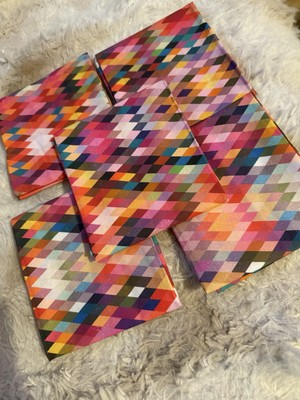 5 Stück Fat Quarter 18 x19  Quilten Baumwollstoff