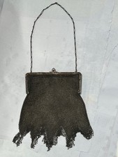 Antique Vintage Art Deco Metal Mesh Chain mail Purse