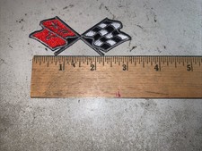 Embroidered C1 Corvette Iron On and/or Sew On Patch