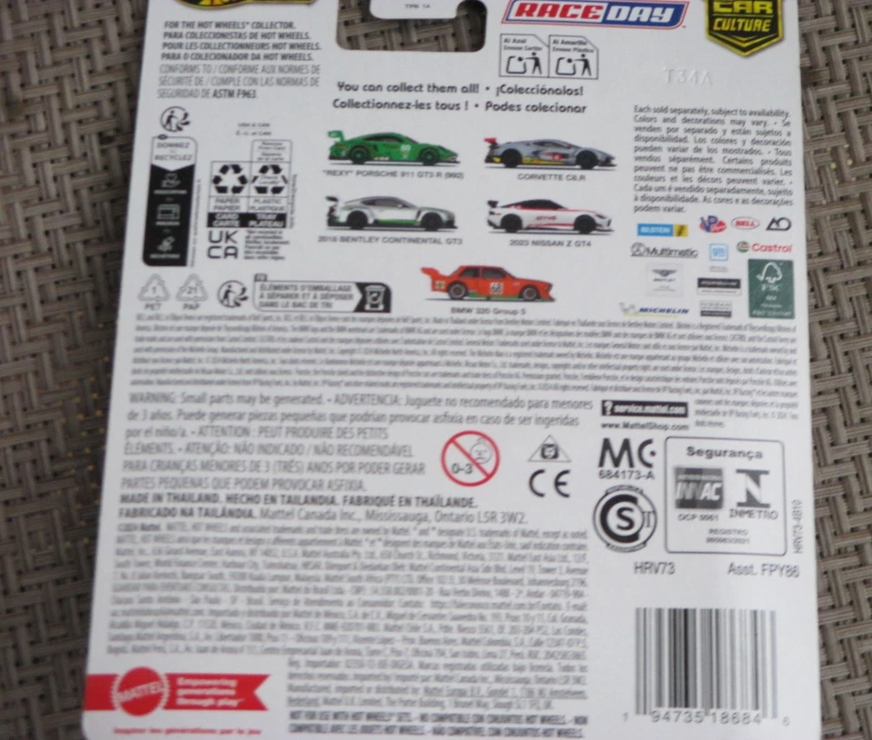 HOTWHEELS 2023 NISSAN Z GT4 RACE DAY PREMIUM - Imagem 4 de 4