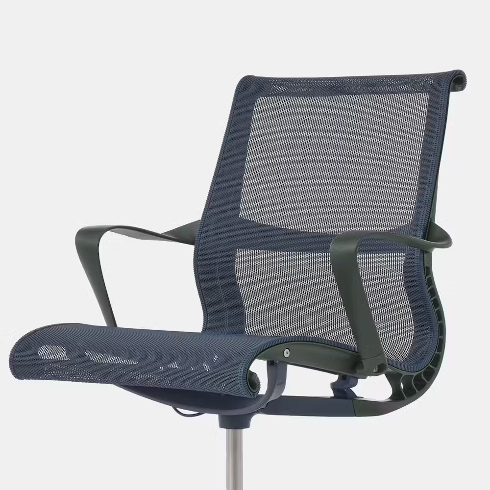 Herman miller Setu chair -Blue mesh-Refurbished Approved By Madison Seating