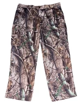 L.L. Bean Hunting Pants 42x31 Realtree AP Camo Cargo Briar Resistant Field