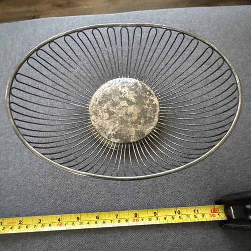 Vintage Silver Plate Basket - Picture 4 of 4
