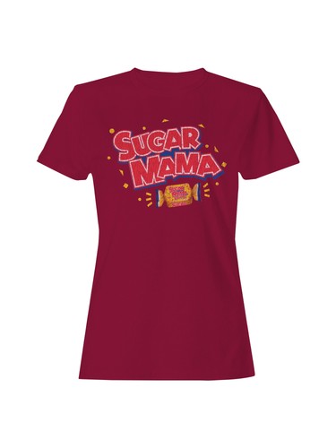 Officially Licensed Sugar Babies Retro Sugar Mama Vibes Women's T-shirt - Picture 1 of 6