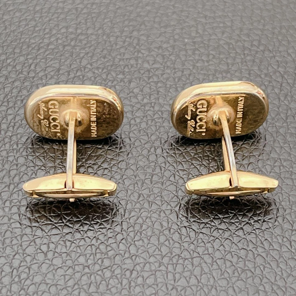 Gucci винтажный блокировки овальный GG x цепочка логотип Мужские официальные аксессуары б/у - Изображение 3 из 4